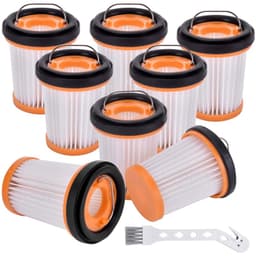Ersättningsfilter 8-pack Flerfarget Shark ION W1/S87/WV200/WV201/WV205/WV220