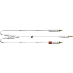 Cordial CFY 1.5 WCC-SNOW Audio Adapterkabel [1x