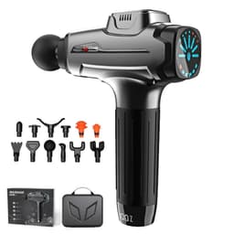 Hierontapistooli 7 nopeudella 12 päätä Harmaa