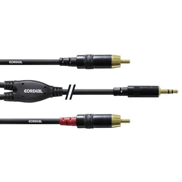 Cordial CFY1,5WCC Audio Adapterkabel [1x Teleplugg 3.5