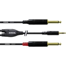 Cordial Audio Adapterkabel [1x Teleplugg 3.5 mm - 2x