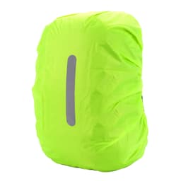 Ryggsekk regntrekk med refleksstripe Grønn 60-70L