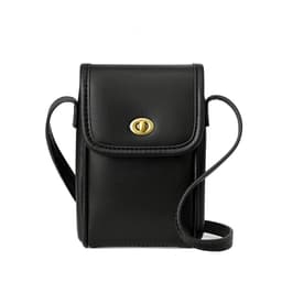 Mini Crossbody mobiltelefon taske Sort