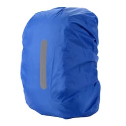 Regntrekk for ryggsekk med reflekterende stripe Blå 75-80 l