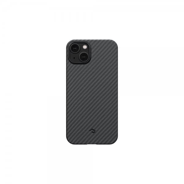 Pitaka iPhone 14 Plus Deksel MagEZ Case 3 Black/Grey Twill