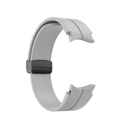 Smart klokkerem med sammenleggbar spenne for kvinner Grå 2 cm Samsung Galaxy watch5