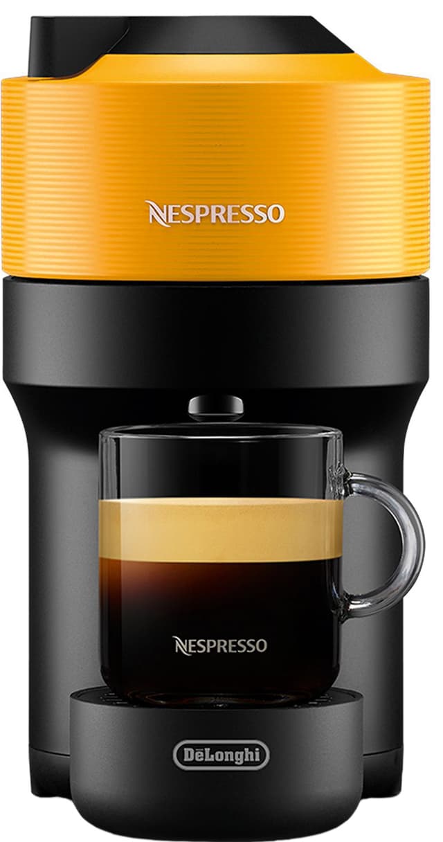 Nespresso Vertuo Pop kaffemaskin av DeLonghi (Mango