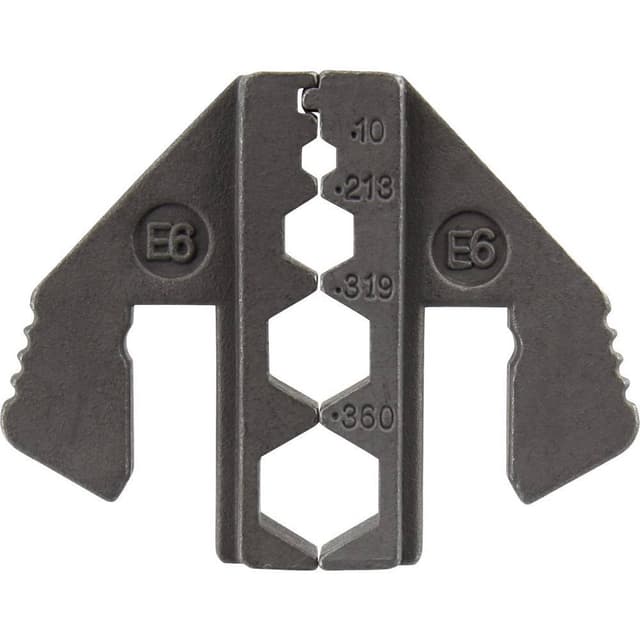 TOOLCRAFT PLE-0E6 Krympinsatser Crimpinsats för