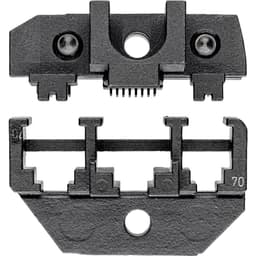 Crimpinsats Modularkontakt (västerländsk) RJ10, RJ11,