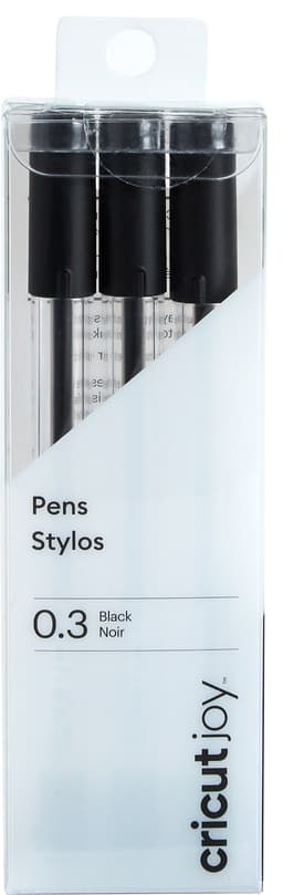 Cricut Joy Infusible Ink finspetspenna 3-pack (svart)