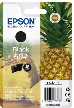 Epson 604 bläckpatron (svart)