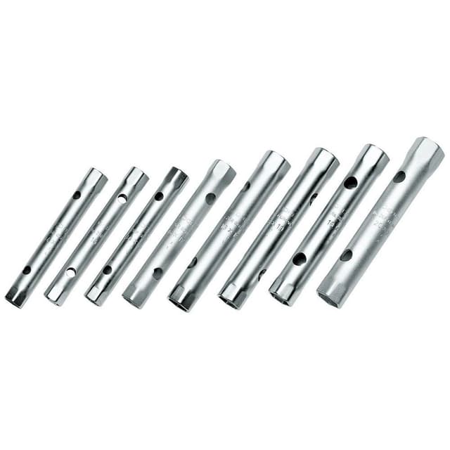 Gedore 6218890 Dubbel hylsnyckel set 12 delar