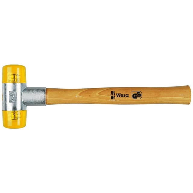 Wera 100 05000035001 Gummihammer hård 1396 g 380 mm 1