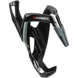 Elite Bottle Cage Custom Race+, Pullon pidikkeet Musta/Vihreä