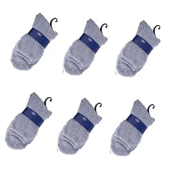 Miesten sumeat tossusukat, 6 paria Vaalean harmaa 28x8 cm
