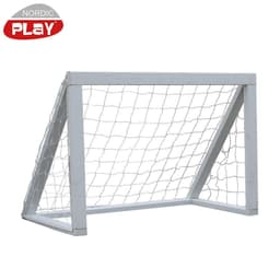 Nordic Play Fotbollsmål i trä 1,27 X 0,65 X 0,86 M, Vit, Fotboll
