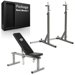Master Fitness Paketti Teline ja Penkki 1, Paketit - Penkit & Telineet