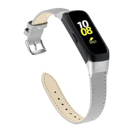 Klokkereim i ekte skinn Grå Samsung SM-R370
