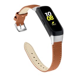 Klokkereim i ekte skinn brun Samsung SM-R370