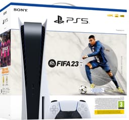 PlayStation 5 (PS5) pelikonsoli + FIFA 23