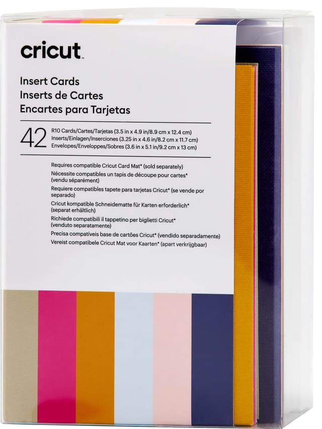 Cricut instickskort 42-pack (Sensei)
