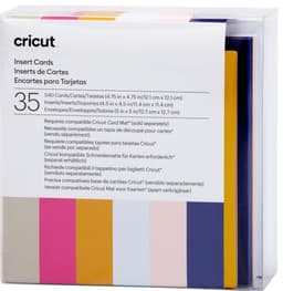 Cricut innleggskort 35-pakk (Sensei)