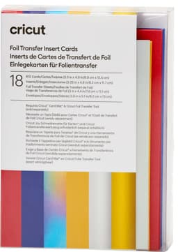 Cricut Foil innleggskort 18-pakk (feiring)