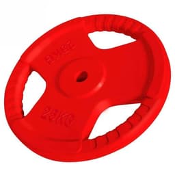 Gorilla Sports Vektskiver Trigrip 31 mm 25 kg