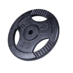 Gorilla Sports Vektskiver TRIGRIP Sort 20 kg