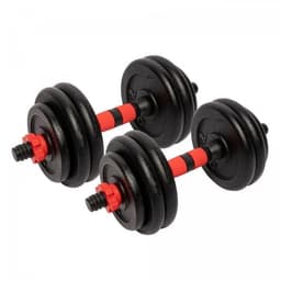 Gorilla Sports Håndvægte 25mm Støbejern 2 x 12,5 kg