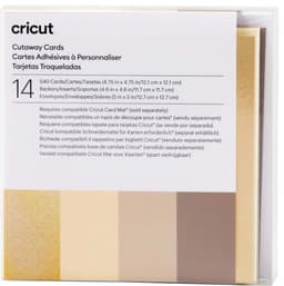 Cricut Cut-Away kort S40 (nøytral)