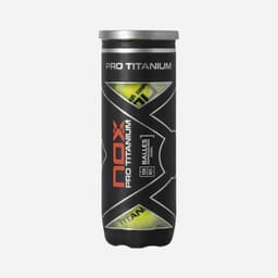 Nox Pro Titanium, Padelbollar