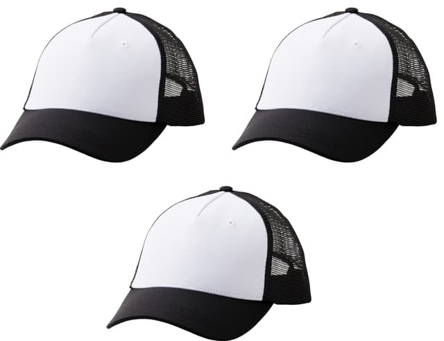 Cricut trucker hat 3-pakning