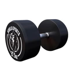 Gorilla Sports Dumbbells GS Rubber - 2,5-40 kg 27,5 kg