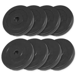 Gorilla Sports Viktskivor BASIC Cement - 4x2,5kg 4x5kg