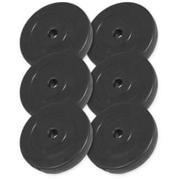 Gorilla Sports Vektskiver BASIC Cement - 6x5kg