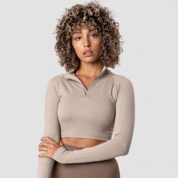 ICIW Define Cropped 1/4 Zip XS