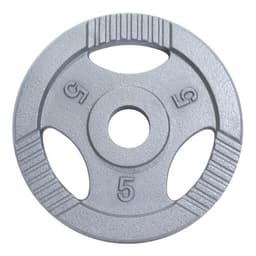 Gorilla Sports Vektskiver TRIGRIP Støpejern 51mm 5 kg