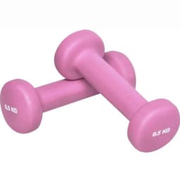 Gorilla Sports Vinyl manualer 2 x 0,5 kg