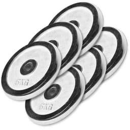 Gorilla Sports Vektskiver KROM - 6x5kg