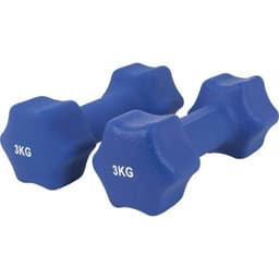 Gorilla Sports Hexagon manualer VINYL 2 x 3 kg