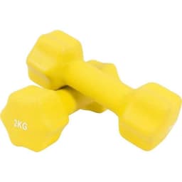 Gorilla Sports Hexagon manualer VINYL 2 x 2 kg
