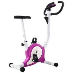 vidaXL Träningscykel remdrift lila