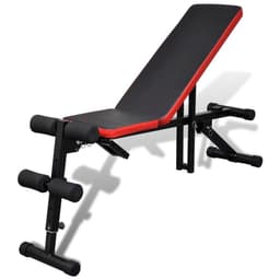 vidaXL Justerbar Sit-up-bänk, Träningsbänk