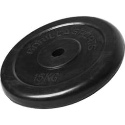 Gorilla Sports Vektskiver GUMMI Støpejern 15 kg