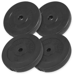 Gorilla Sports Vektplater BASIC Cement - 2x5kg 2x10kg