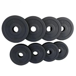 Gorilla Sports Vektplater BASIC Cement 51mm - 4x5kg 4x2,5kg