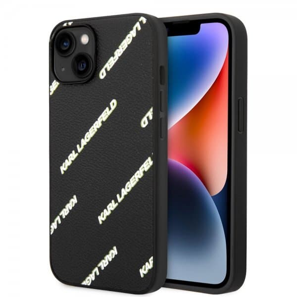 Karl Lagerfeld iPhone 14 Deksel Logomania Svart