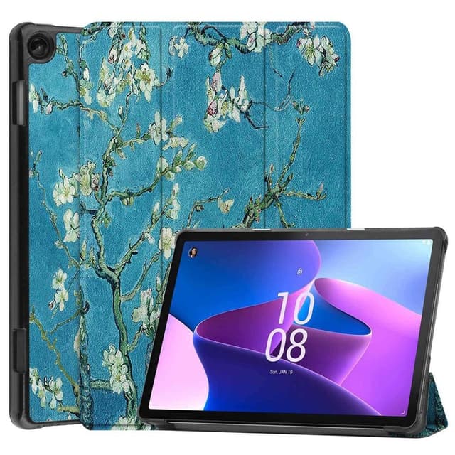 Tri - fold Fodral till Lenovo Tab M10 Gen 3 - Blossom