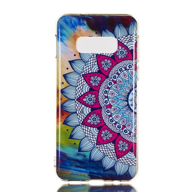 MTK Samsung Galaxy S10e TPU - Colorized Mandala Pattern